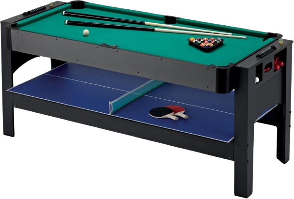 Six Foot Flip Multi-Game Table