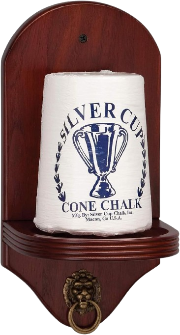 Mahogany Chalk Holder Cone