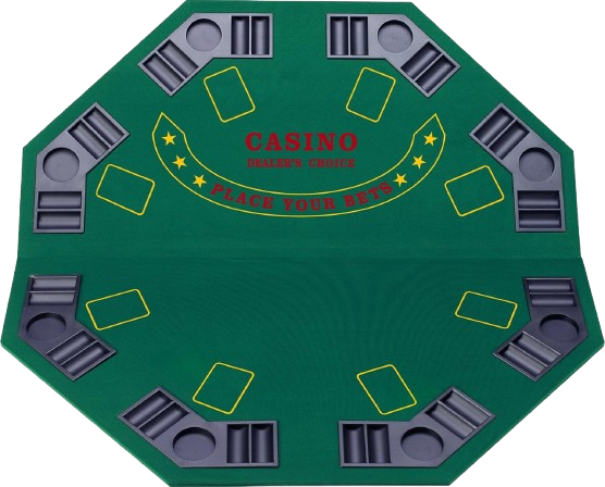 Folding Poker Table Eight Players